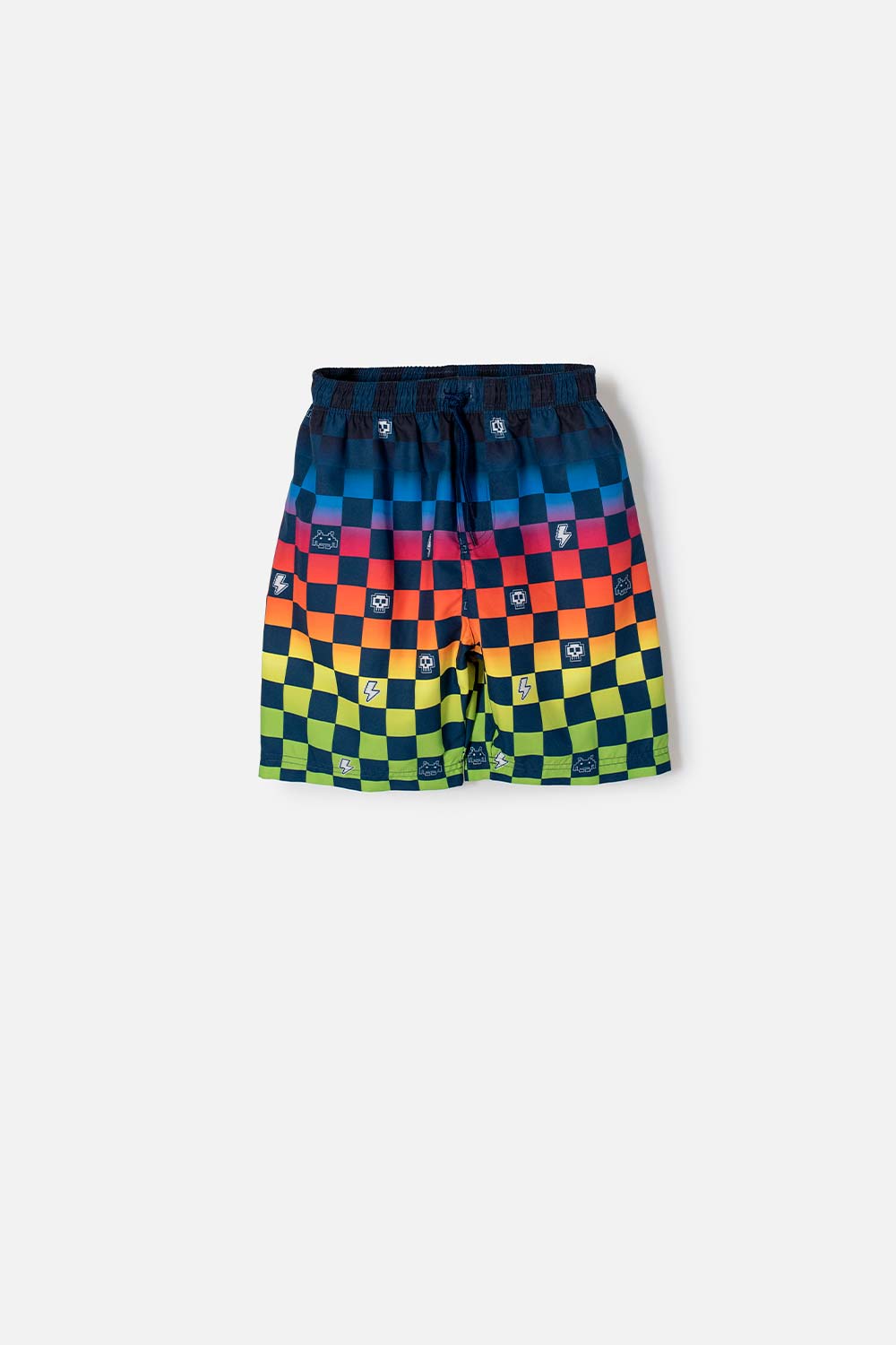 Pantaloneta de baño Mic multicolor con pretina elástica para niño 4-0
